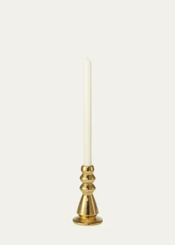 AERINAllette 6.3" Large Candleholder, Gold
