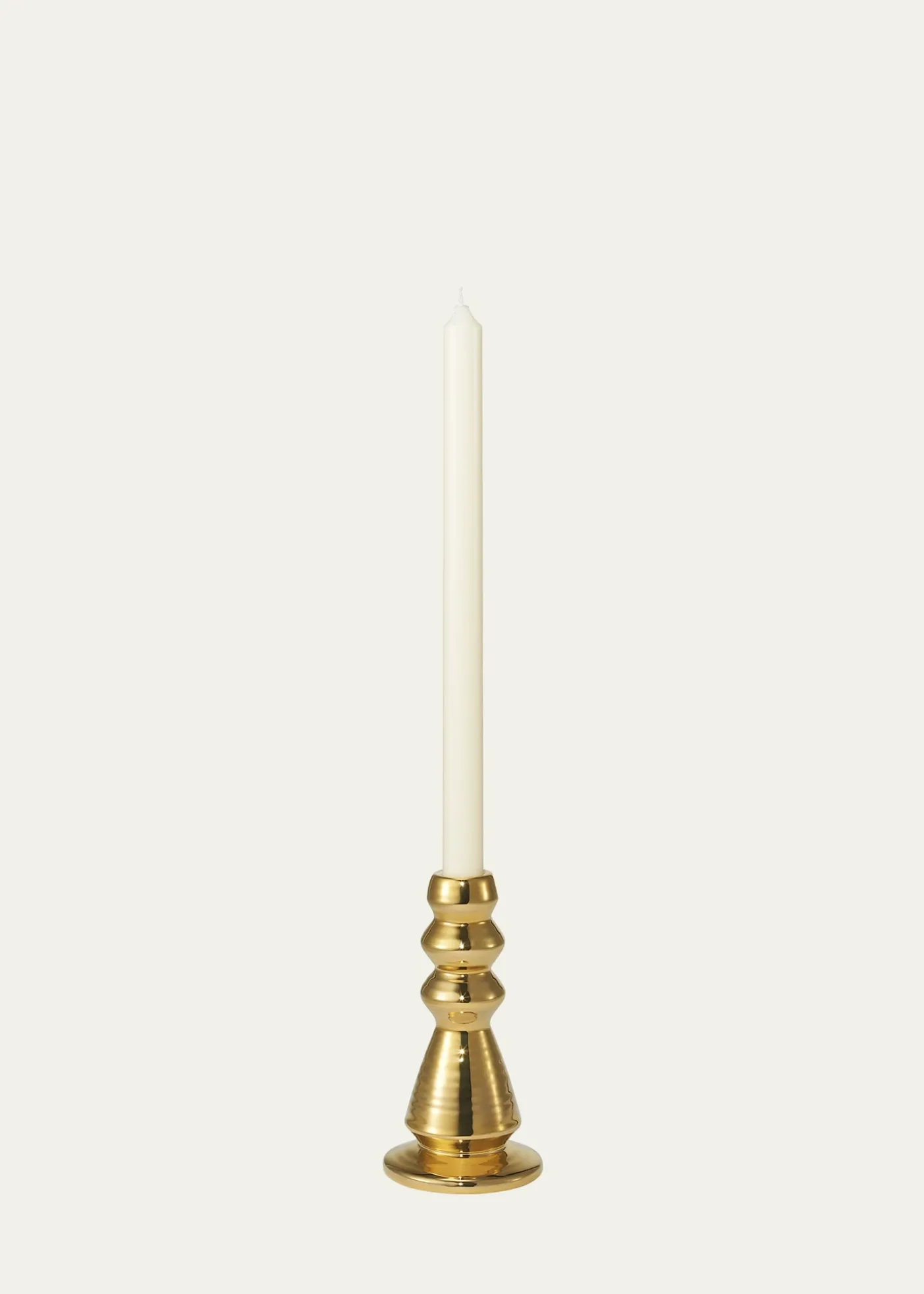AERINAllette 6.3" Large Candleholder, Gold