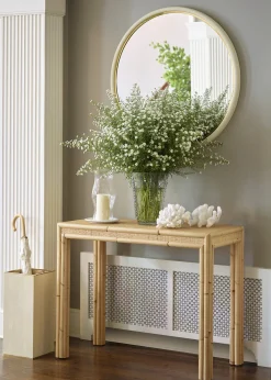 AERINClassic Faux Shagreen Umbrella Stand