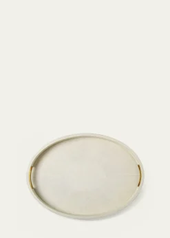 AERINModern Faux Shagreen Cocktail Tray