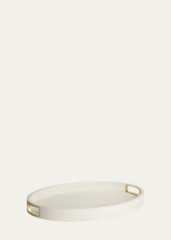 AERINModern Faux Shagreen Cocktail Tray
