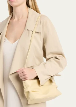 Aesther EkmeNina Slouchy Leather Clutch Bag