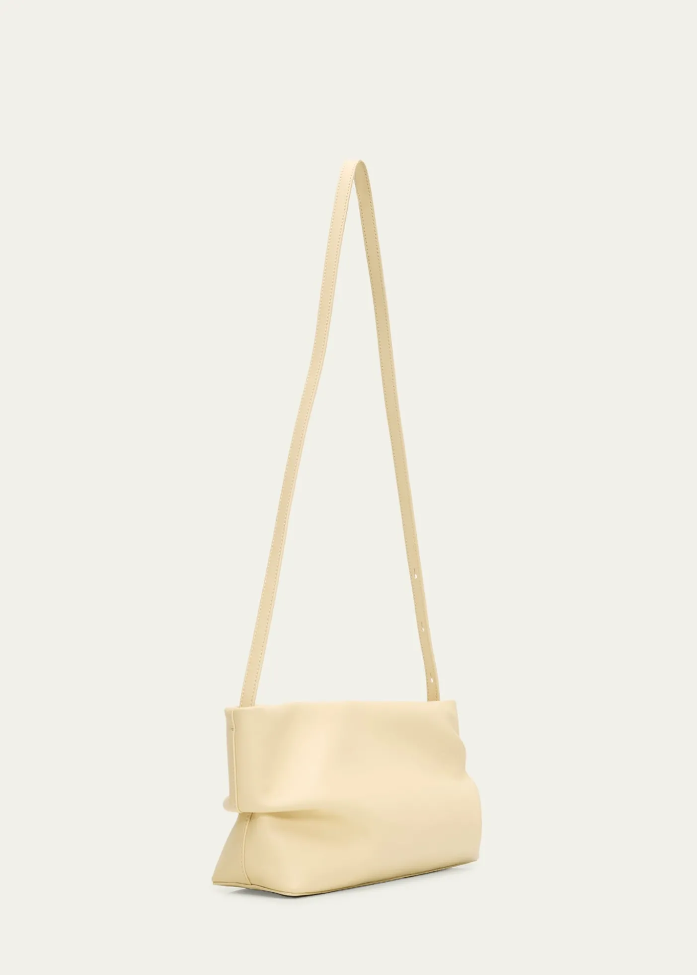 Aesther EkmeNina Slouchy Leather Clutch Bag