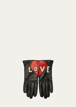 AgnelleLove Leather Gloves