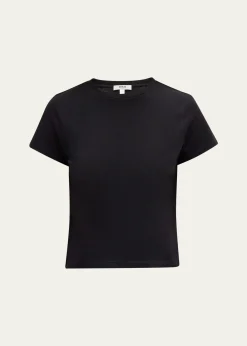 AGOLDEAdine Cropped Short Sleeve Tee
