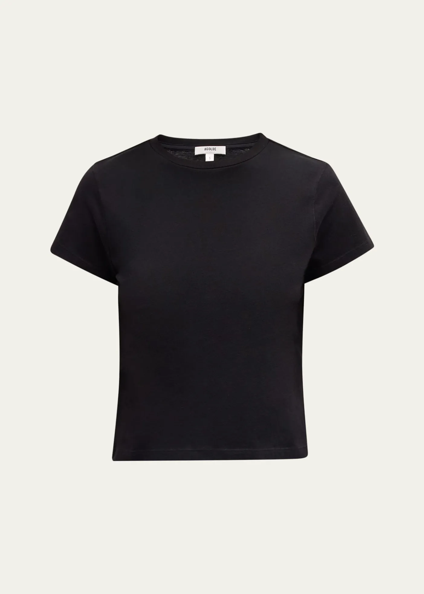 AGOLDEAdine Cropped Short Sleeve Tee