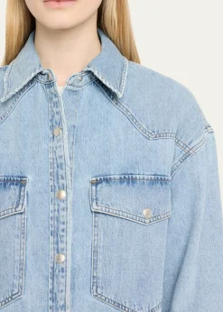 AGOLDELotta Long-Sleeve Denim Shirt
