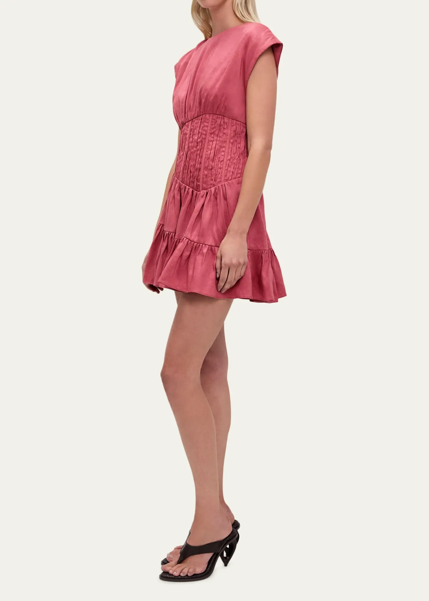 AjeEcliptica Tiered Mini Dress