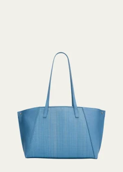 AkrisAi Horsehair & Leather Tote Bag