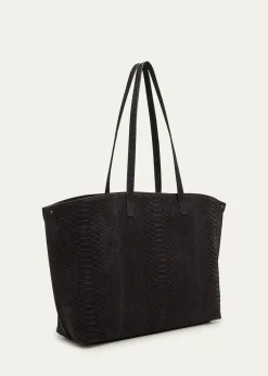 AkrisAi Medium Python Convertible Shoulder Bag
