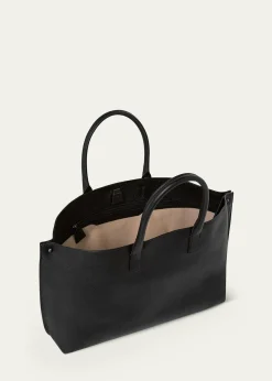 AkrisAi Small Leather Top-Handle Bag