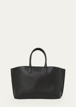AkrisAi Small Leather Top-Handle Bag