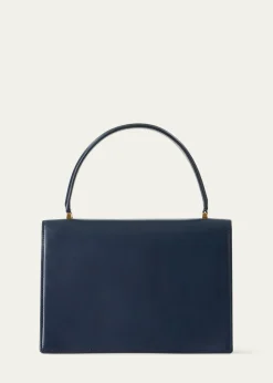 AkrisAlice Flap Leather Crossbody Bag
