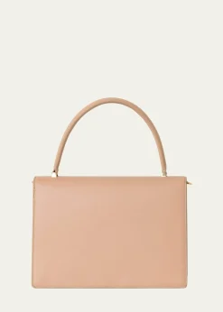 AkrisAlice Flap Leather Crossbody Bag