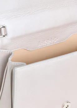 AkrisAlice Mini Rhinestone Satin Top-Handle Bag