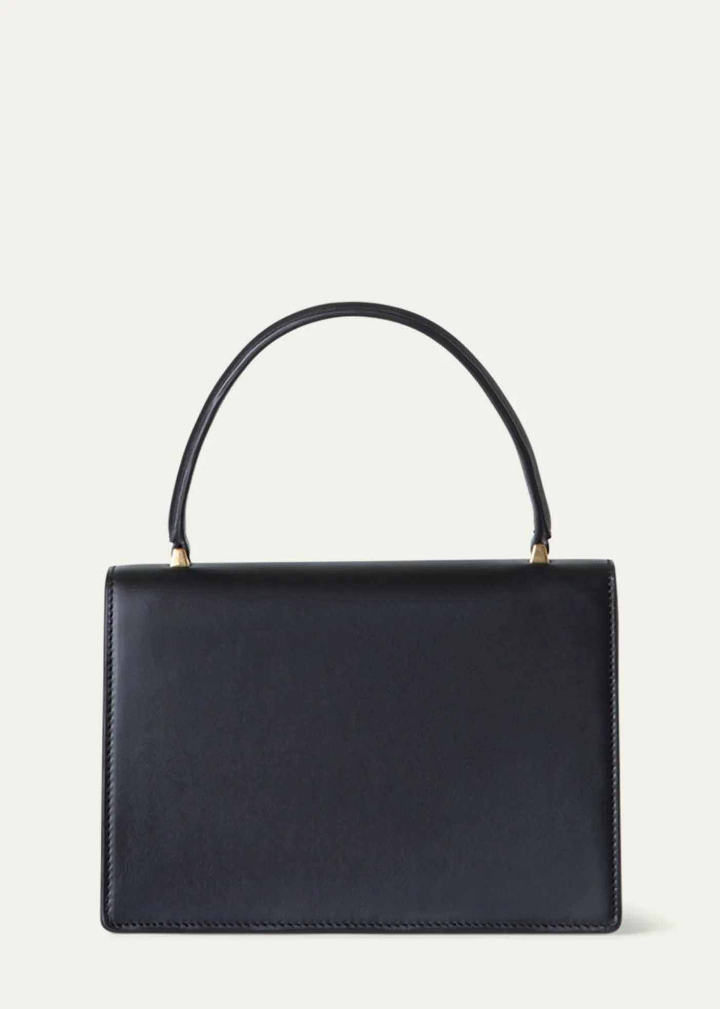 AkrisAlice Small Leather Top-Handle Bag