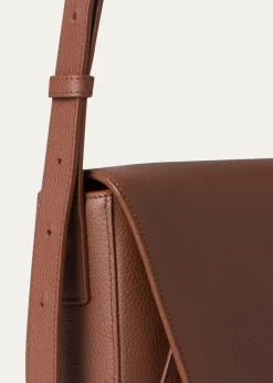 AkrisAnouk Lite Flap Leather Crossbody Bag