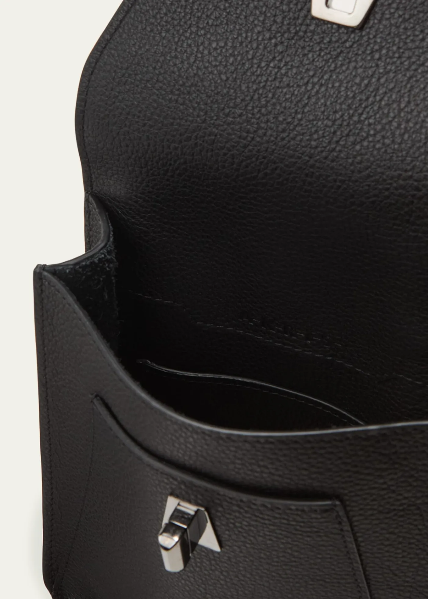 AkrisAnouk Mini Flap Leather Messenger Bag