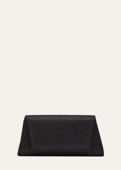 AkrisAnouk Mini Rhinestone Clutch Bag