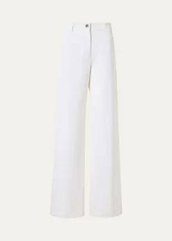 AkrisFinnian Wide-Leg Denim Pants