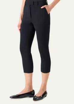 AkrisFlavi Skinny-Leg Crop Trousers