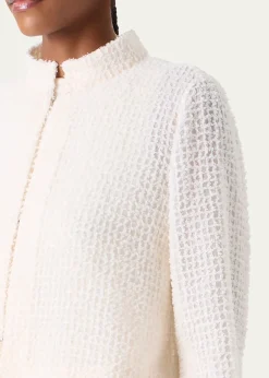 AkrisHockney Fringed Techno Short Bolero Jacket