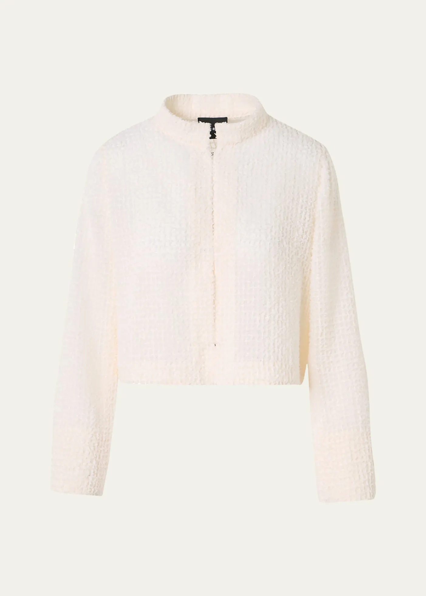 AkrisHockney Fringed Techno Short Bolero Jacket