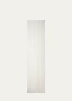 AkrisLurex Stripe Linen Scarf