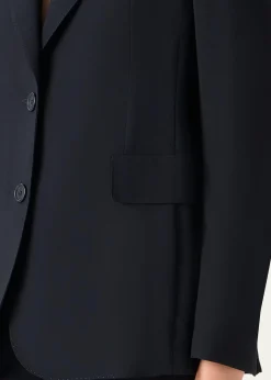 AkrisMalik Cool Wool Single-Breasted Jacket