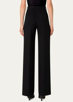 Akris puntoChiaro Signature Jersey Pants