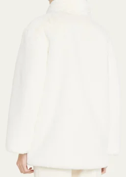 Akris puntoFaux-Fur Short Jacket