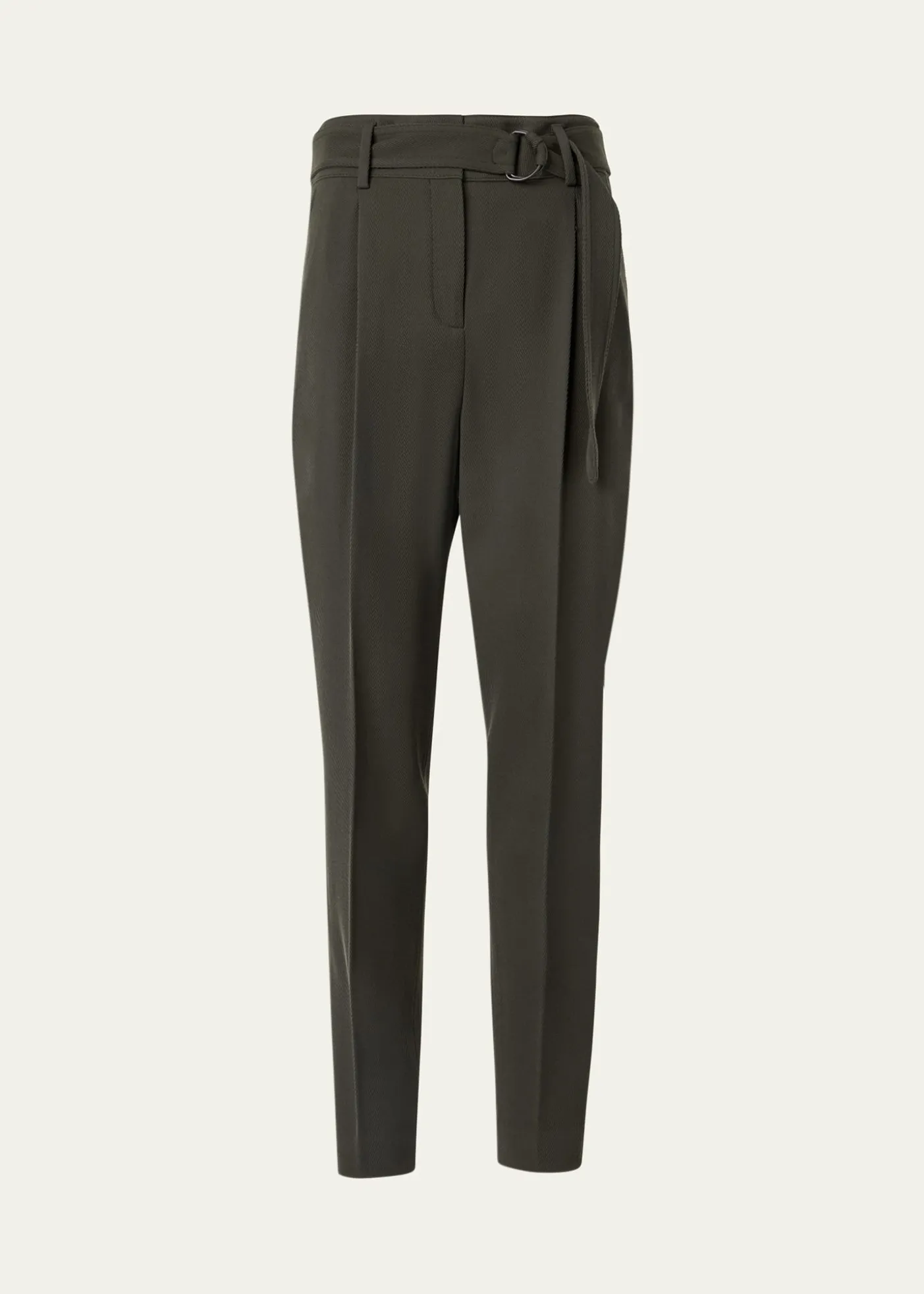 Akris puntoFred Belted Wool Ankle Pants