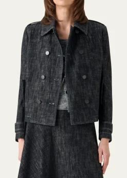 Akris puntoHeavyweight Cotton Denim Jacket