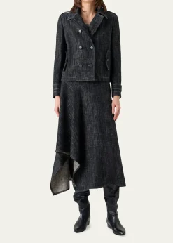 Akris puntoHeavyweight Cotton Denim Jacket