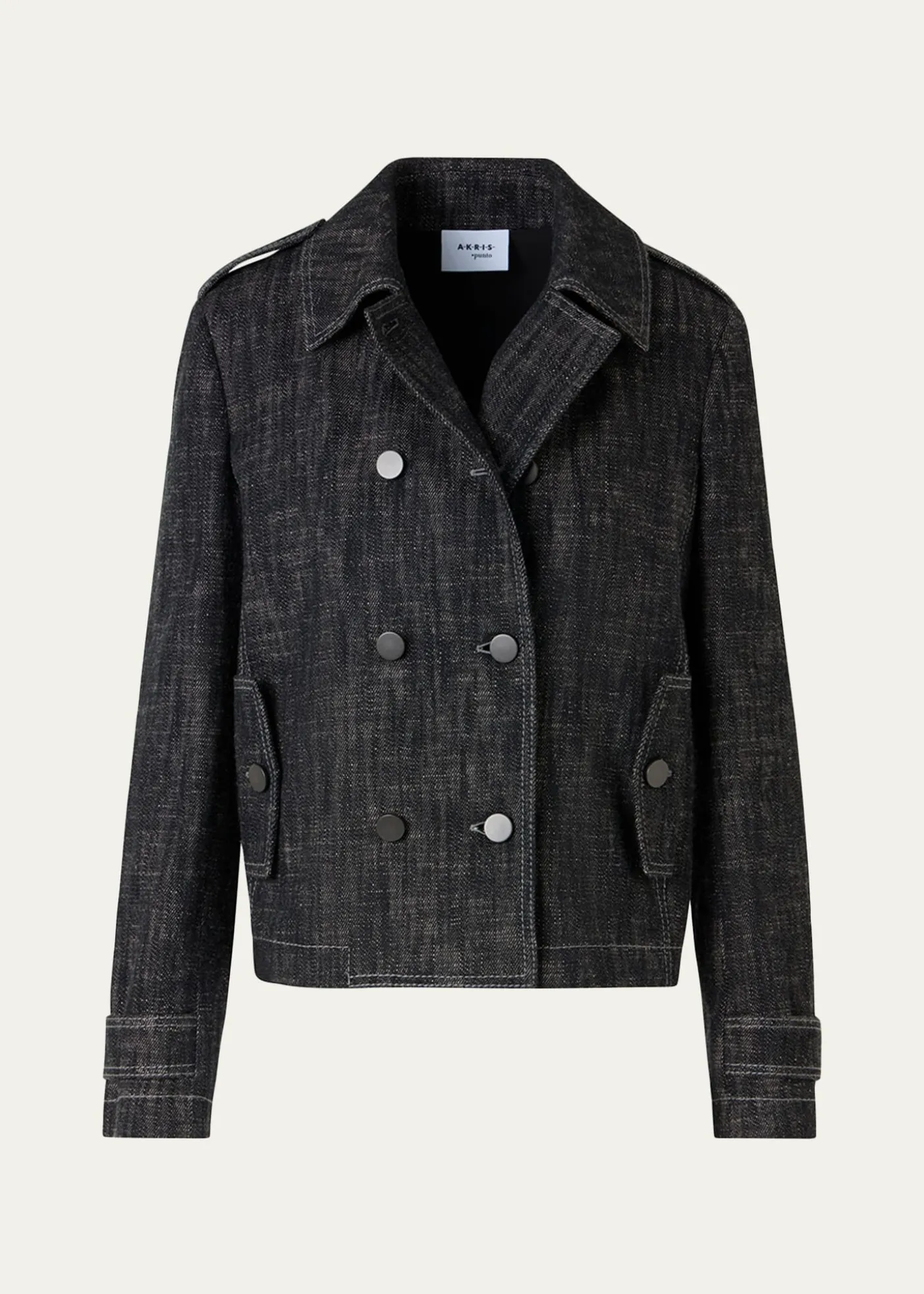 Akris puntoHeavyweight Cotton Denim Jacket