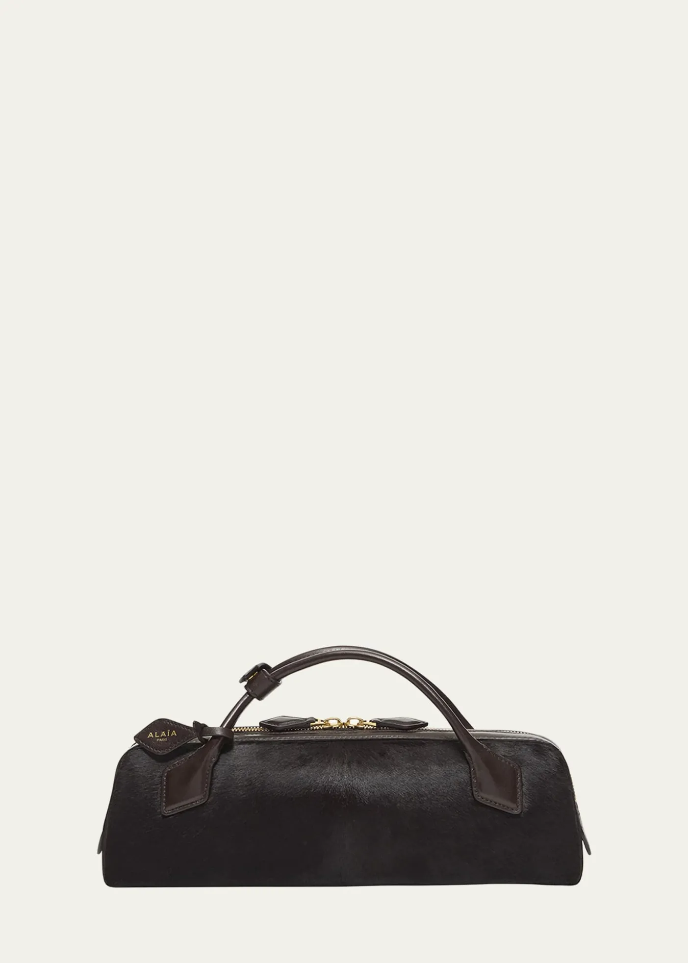 ALAIAElongated Calf Hair Clutch Bag