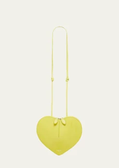 ALAIALe Coeur Crossbody Bag in Suede