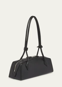 ALAIALe Teckel Medium Shoulder Bag in Goatskin
