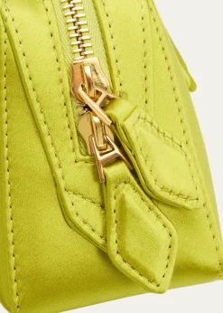 ALAIALe Teckel Silk Satin Clutch Bag
