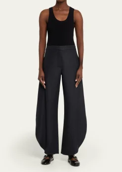 ALAIAWool Flannel Petal Pants
