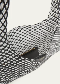 ALAIAWoven Leather Hobo Bag