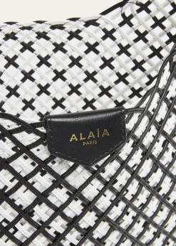 ALAIAWoven Leather Hobo Bag