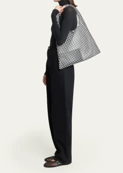 ALAIAWoven Leather Hobo Bag