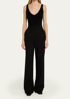 A.L.C.Ani Sleeveless Crop Top
