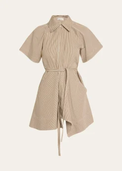 A.L.C.Julie Pinstripe Mini Shirtdress