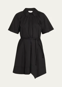 A.L.C.Julie Short-Sleeve Shirtdress
