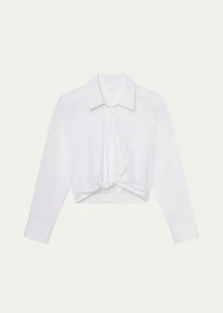 A.L.C.Leo Long-Sleeve Top