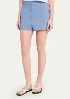 A.L.C.Liam Linen-Blend Trouser Shorts