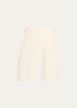 A.L.C.Louis Linen-Blend Shorts