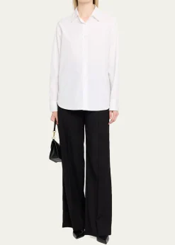 A.L.C.Mason Poplin Button-Front Shirt